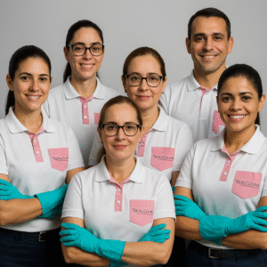 Real Clean team cleaning in Sydney